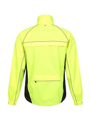 Mountain Warehouse Yellow Mens Adrenaline Waterproof Iso-Viz Jacket - Image 2 of 5