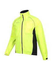 Mountain Warehouse Yellow Mens Adrenaline Waterproof Iso-Viz Jacket - Image 3 of 5