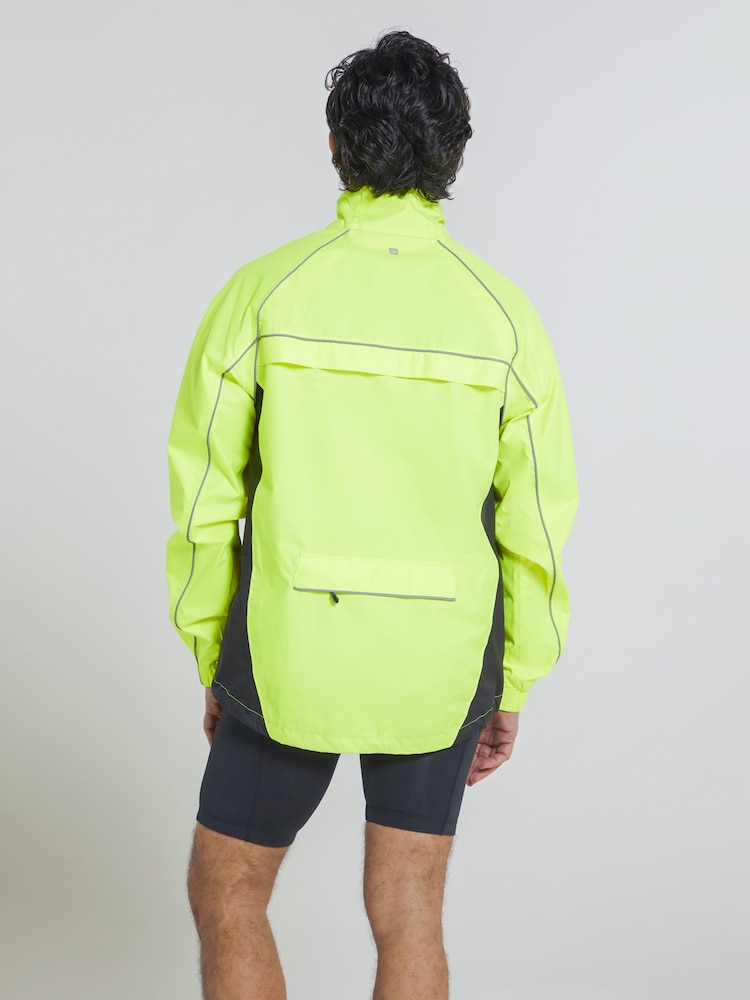 Mountain Warehouse Yellow Mens Adrenaline Waterproof Iso-Viz Jacket - Image 5 of 5