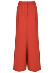 Joe Browns Orange Lyla Linen Blend Trousers - Image 5 of 5