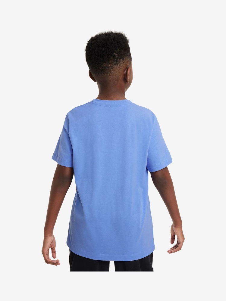 Nike Blue Pulse Futura T-Shirt - Image 2 of 3