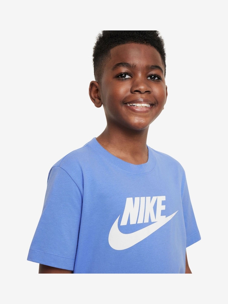 Nike Blue Pulse Futura T-Shirt - Image 3 of 3