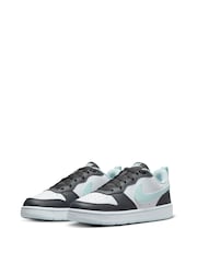 Nike Black Youth Court Borough Low Refcraft Trainers - Image 3 of 8