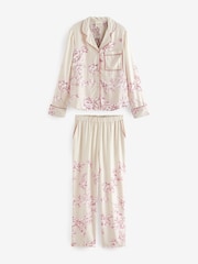 طقم بيجاما بأزرار بالكامل من Laura Ashley - صورة 8 من 11