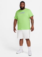 Nike White Club Knit 100% Cotton Shorts - Image 12 of 12
