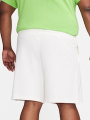 Nike White Club Knit 100% Cotton Shorts - Image 9 of 12