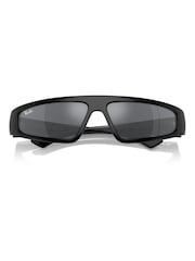 Ray-Ban Izaz Rb4432 Irregular Black Sunglasses - Image 9 of 9