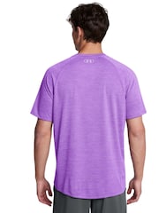 Under Armour Purple Tech Textured T-Shirt - Image 2 of 4