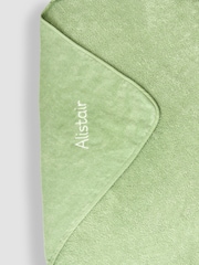 JoJo Maman Bébé Green Dino Personalised Character Hooded Towel - Image 5 of 7