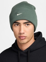Nike Green Peak Swoosh Beanie - Image 1 of 4