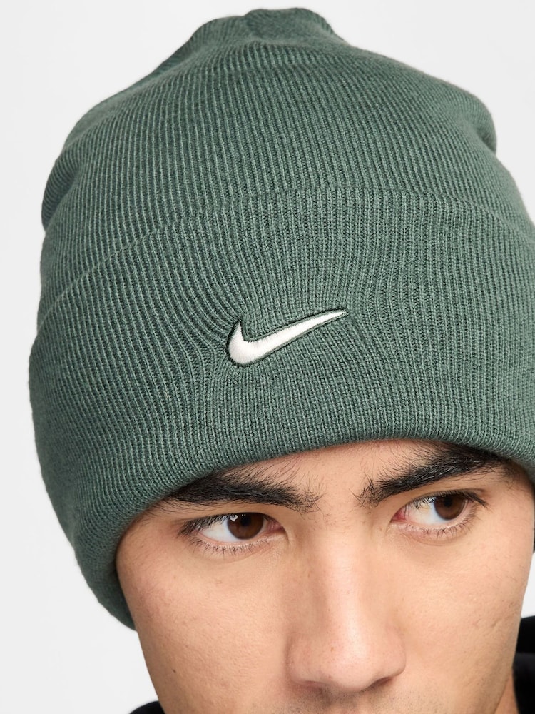 Nike Green Peak Swoosh Beanie - Image 4 of 4