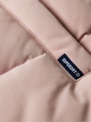 Superdry Pink Everest Hooded Puffer Gilet - Image 5 of 8