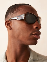Ray-Ban Beate Rb2212 Pillow Brown Sunglasses - Image 3 of 9