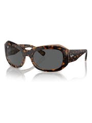 Ray-Ban Beate Rb2212 Pillow Brown Sunglasses - Image 6 of 9