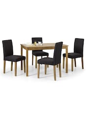 Julian Bowen Oak Coxmoor Rectangular Dining Table - Image 4 of 5