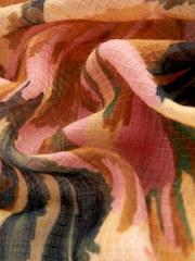 Tropical Palm Lightweight Scarf - Image 5 of 6