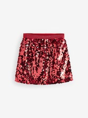 Red Sequin Skirt (3-16yrs) - Image 4 of 7