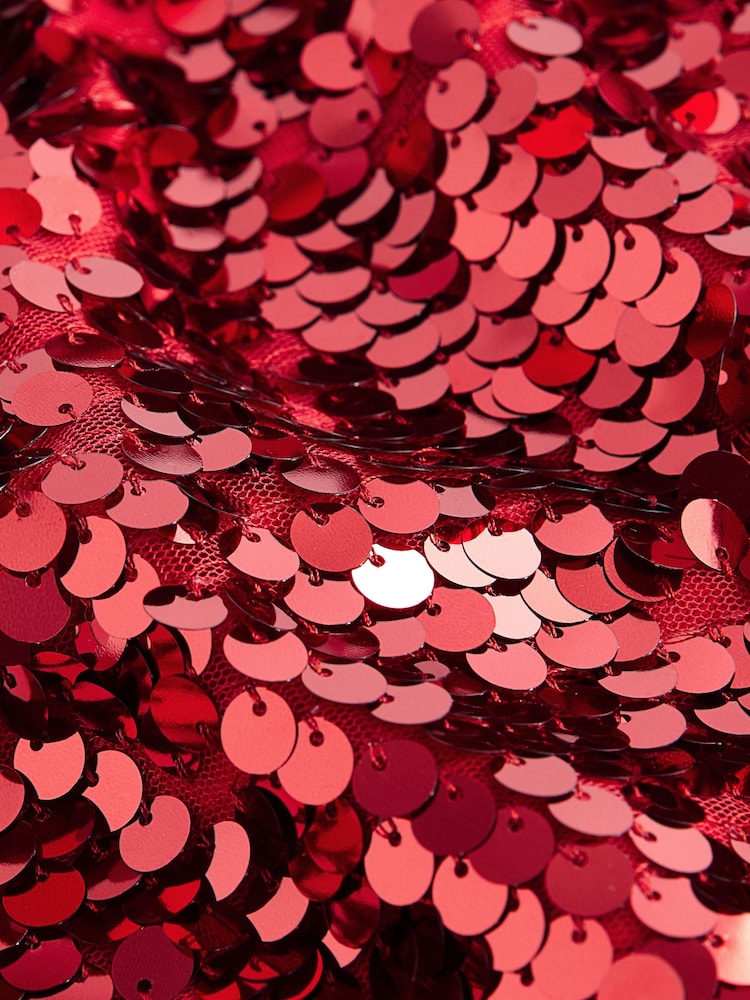 Red Sequin Skirt (3-16yrs) - Image 7 of 7