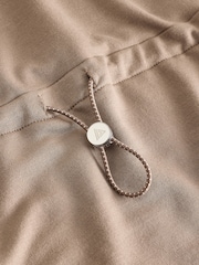 Mink Brown Active Cowl Neck Sweat Top - Image 9 of 9