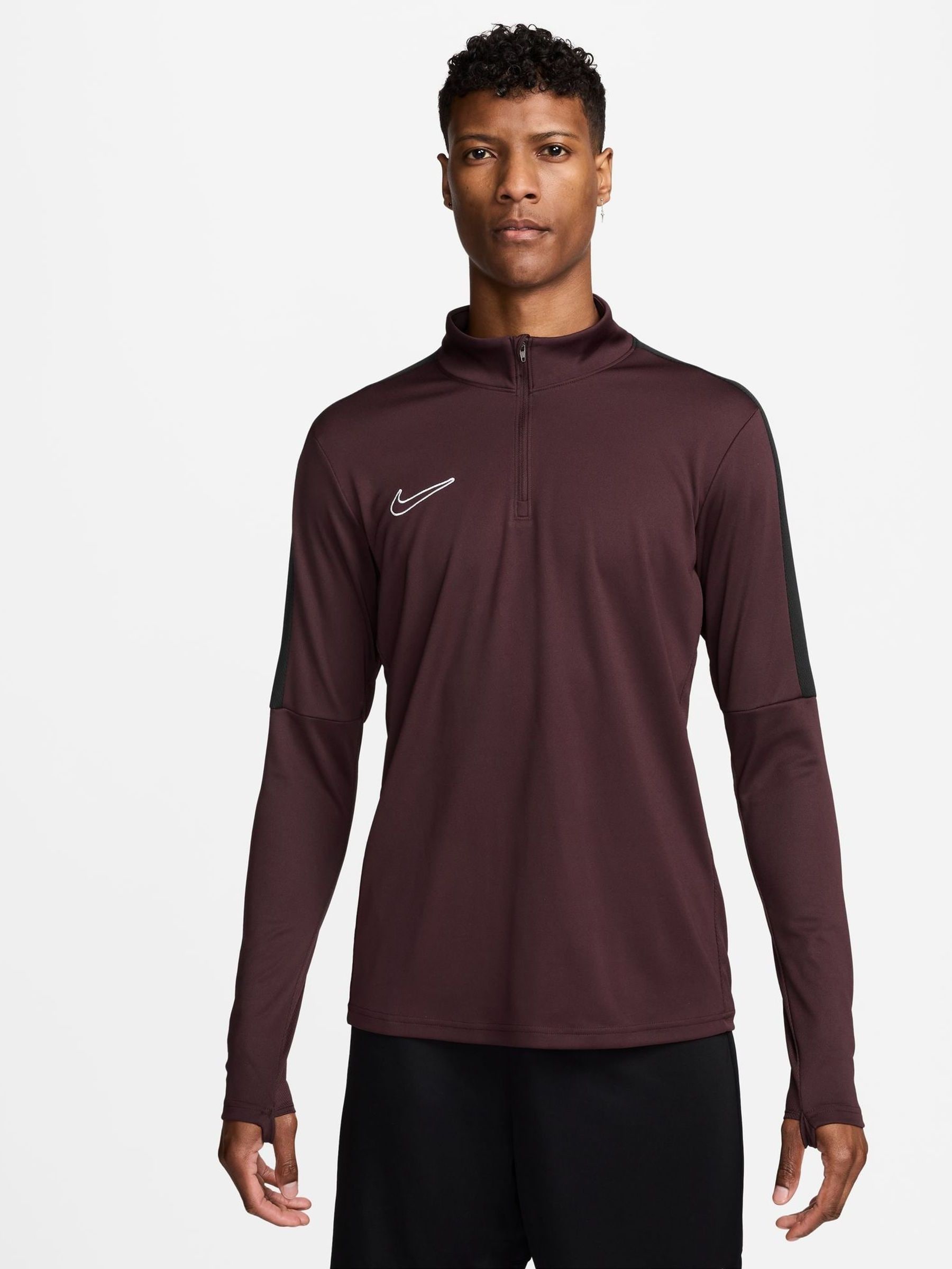 nike quarter zip training top