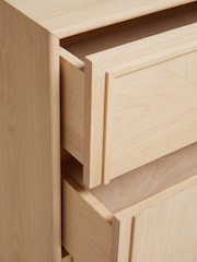 Jasper Conran London Whitewashed Oak Aden Wide Chest of Drawers - Image 9 of 9