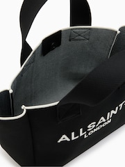 AllSaints Black Izzy Mini Tote Bag - Image 2 of 6