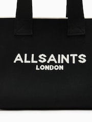 AllSaints Black Izzy Mini Tote Bag - Image 4 of 6