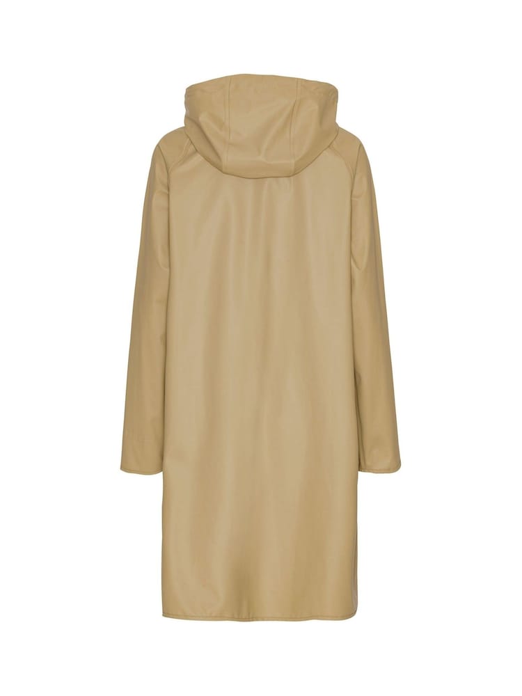Ilse Jacobsen Loose Fit Waterproof A Shape Raincoat - Image 4 of 4