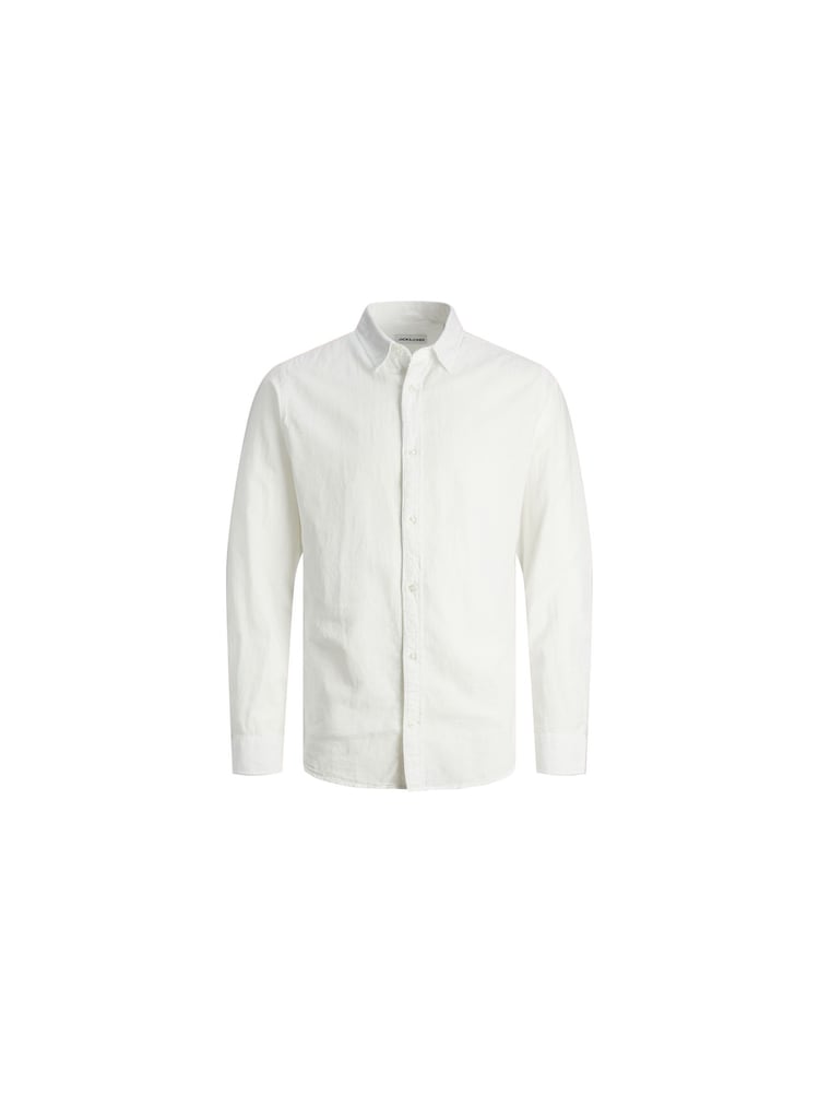 Льняная рубашка с длинными рукавами JACK & JONES Blend - Изображение 1 из 4 Льняная рубашка с длинными рукавами JACK & JONES Blend - Изображение 1 из 4