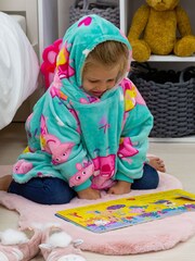 Character World Peppa Pig Joyful Wearable Hooded Fleece - Image 4 of 5