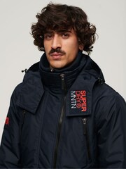Superdry Blue Hooded Mountain SD Windbreaker Jacket - Image 4 of 7