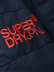 Superdry Blue Hooded Mountain SD Windbreaker Jacket - Image 7 of 7