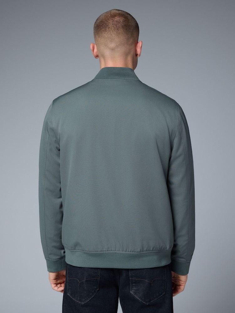 Sage Green Smart Bomber Jacket - Image 2 of 11