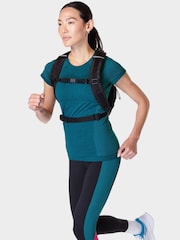Sweaty Betty Green Athlete Seamless Workout T-Shirt - Image 3 of 7
