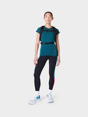 Sweaty Betty Green Athlete Seamless Workout T-Shirt - Image 4 of 7