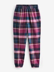 Laura Ashley Navy/Pink Check Pyjama Set - Image 9 of 11
