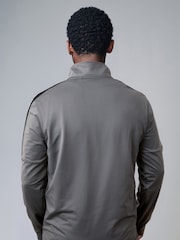 Slate Grey Active Gym Training Quarter Zip Neck - Image 2 of 9