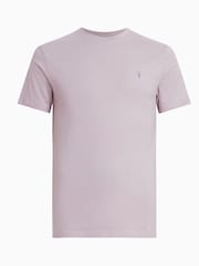 AllSaints Purple Brace Contrast Short Sleeve Crew T-Shirt - Image 5 of 5