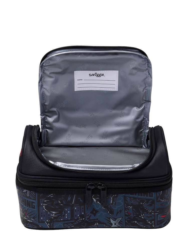 أسود - Smiggle Realm Double Decker Lunchbox - صورة 2 من 2