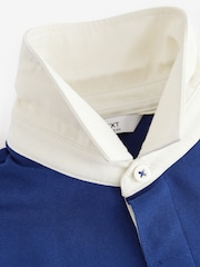 Cobalt Blue Long Sleeve Rugby Shirt - Image 7 of 8