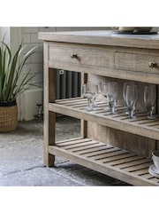 Gallery Home Natural Eastfield Kitchen Island Cabinets - Image 10 of 13
