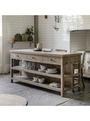 Gallery Home Natural Eastfield Kitchen Island Cabinets - Image 13 of 13