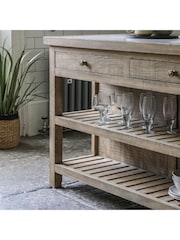 Gallery Home Natural Eastfield Kitchen Island Cabinets - Image 3 of 9