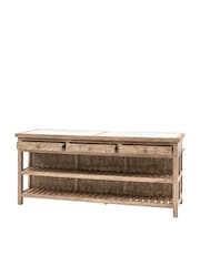 Gallery Home Natural Eastfield Kitchen Island Cabinets - Image 9 of 9