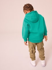 Green/Tan Utility Hoodie and Carpenter Joggers Set (3mths-7yrs) - Image 2 of 8