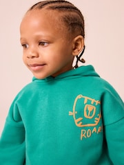 Green/Tan Utility Hoodie and Carpenter Joggers Set (3mths-7yrs) - Image 3 of 8