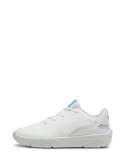 Puma White Kids Mercedes AMG Petronas Formula 1 Drift Cat Decima Unisex Motorsport Shoes - Image 2 of 6
