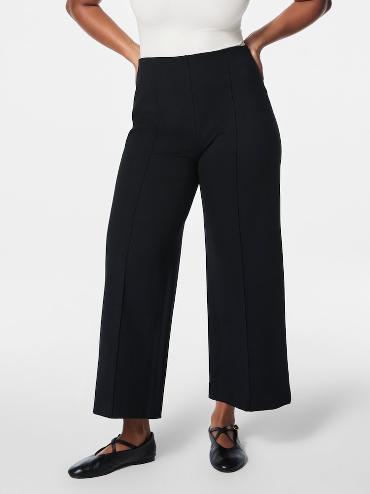 SPANXsupersmooth™ Perfect Fit Ponte Cropped Wide Leg Pants - Image 2 of 13