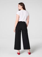 SPANXsupersmooth™ Perfect Fit Ponte Cropped Wide Leg Pants - Image 7 of 13