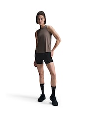 Nike Taupe Brown One Classic Dri-FIT Tank Top - Image 1 of 6